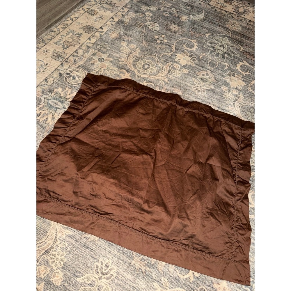 Boll & Branch Summit Collection Brown Sham